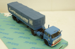 Маз-504В с п/прицепом 5205А Совтрансавто синий, Н786, Наш Автопром 1:43
