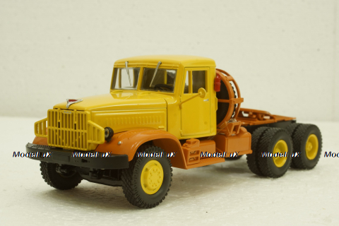 Краз-221Б/258Б тягач желтый/оранжевый, Н769, Наш Автопром 1:43