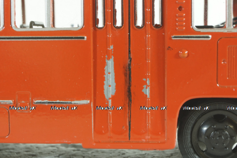 ПАЗ-672М пожарный, Советский Автобус 1:43 Уценка!