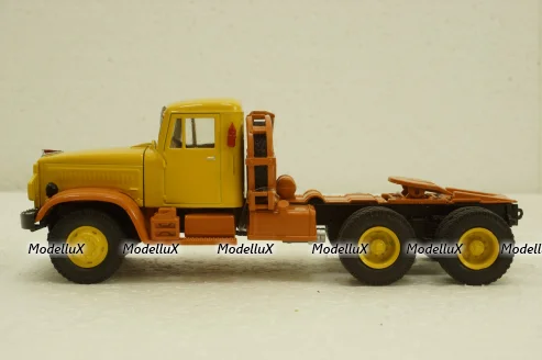 Краз-221Б/258Б тягач желтый/оранжевый, Н769, Наш Автопром 1:43