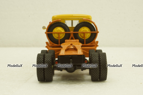 Краз-221Б/258Б тягач желтый/оранжевый, Н769, Наш Автопром 1:43