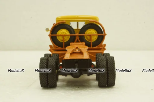 Краз-221Б/258Б тягач желтый/оранжевый, Н769, Наш Автопром 1:43