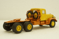 Краз-221Б/258Б тягач желтый/оранжевый, Н769, Наш Автопром 1:43