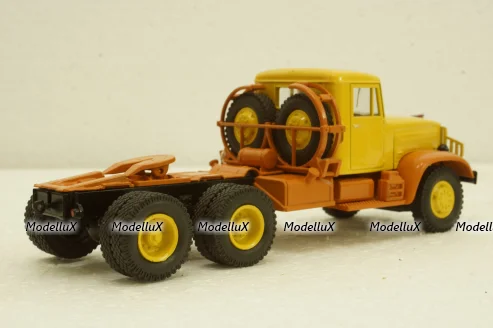 Краз-221Б/258Б тягач желтый/оранжевый, Н769, Наш Автопром 1:43
