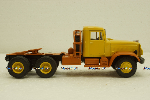 Краз-221Б/258Б тягач желтый/оранжевый, Н769, Наш Автопром 1:43