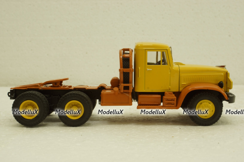 Краз-221Б/258Б тягач желтый/оранжевый, Н769, Наш Автопром 1:43