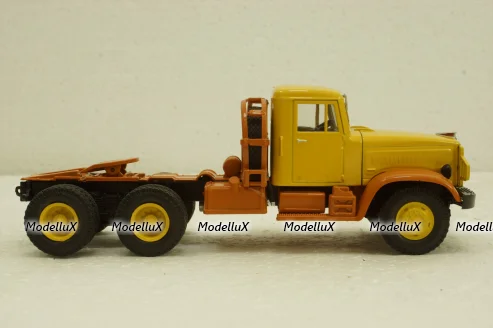 Краз-221Б/258Б тягач желтый/оранжевый, Н769, Наш Автопром 1:43