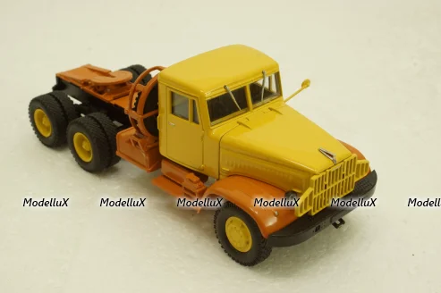 Краз-221Б/258Б тягач желтый/оранжевый, Н769, Наш Автопром 1:43