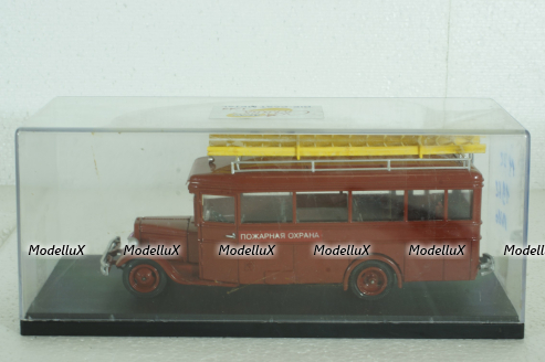 Зис-8 автобус, пожарный, Miniclassic 1:43 Металл!