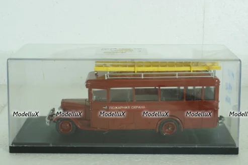 Зис-8 автобус, пожарный, Miniclassic 1:43 Металл!