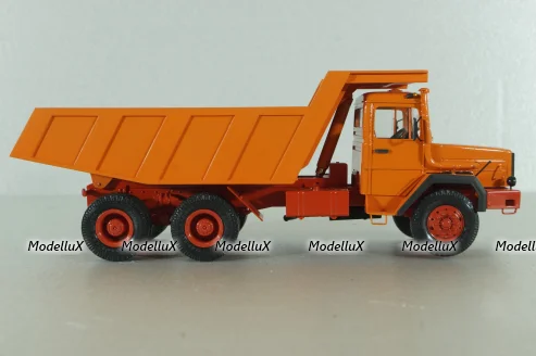 Magirus-Deutz 290D26K самосвал 1975, оранжевый, BY.VOLK 1:43