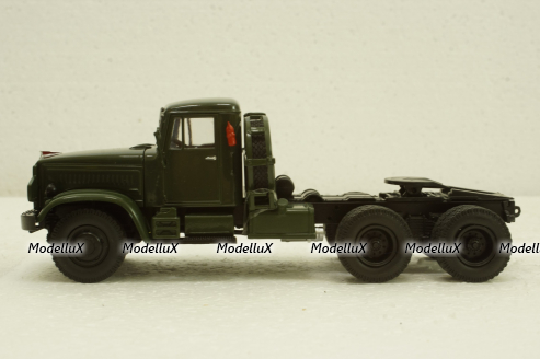 Краз-221Б тягач зеленый, Н776, Наш Автопром 1:43