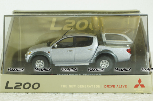 Mitsubishi L200, silver, Vitesse 1:43