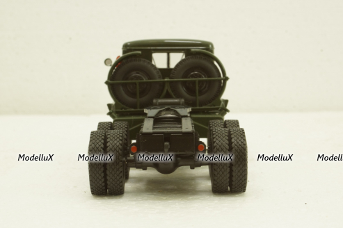 Краз-221Б тягач зеленый, Н776, Наш Автопром 1:43