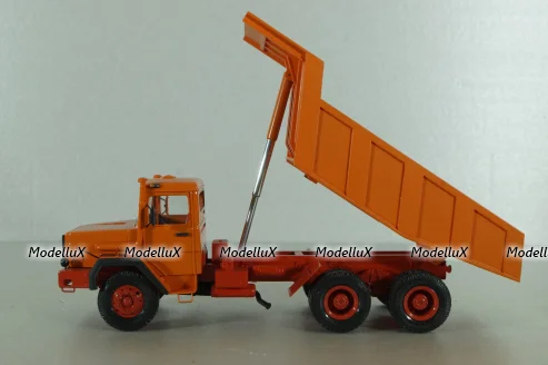 Magirus-Deutz 290D26K самосвал 1975, оранжевый, BY.VOLK 1:43