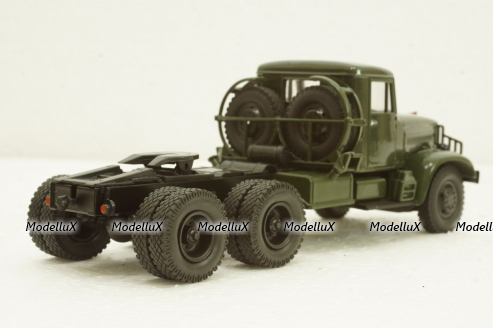Краз-221Б тягач зеленый, Н776, Наш Автопром 1:43