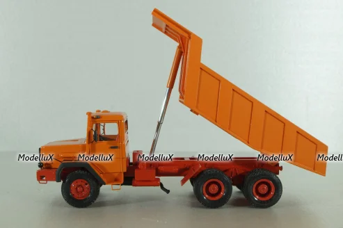 Magirus-Deutz 290D26K самосвал 1975, оранжевый, BY.VOLK 1:43