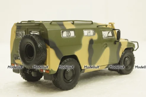 Газ-233036 Тигр, СПМ-2, Автолегенды СССР №3, 1:43