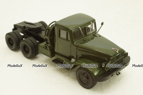 Краз-221Б тягач зеленый, Н776, Наш Автопром 1:43