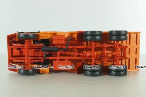Magirus-Deutz 290D26K самосвал 1975, оранжевый, BY.VOLK 1:43