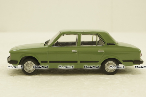 Москвич-3-5-6, зеленый, Автолегенды СССР №80, 1:43