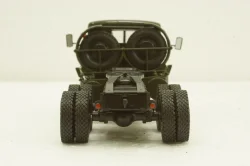 Краз-258Б тягач 1969, зеленый, Н777, Наш Автопром 1:43