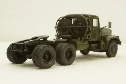 Краз-258Б тягач 1969, зеленый, Н777, Наш Автопром 1:43