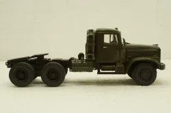 Краз-258Б тягач 1969, зеленый, Н777, Наш Автопром 1:43