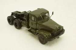 Краз-258Б тягач 1969, зеленый, Н777, Наш Автопром 1:43
