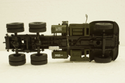 Краз-258Б тягач 1969, зеленый, Н777, Наш Автопром 1:43