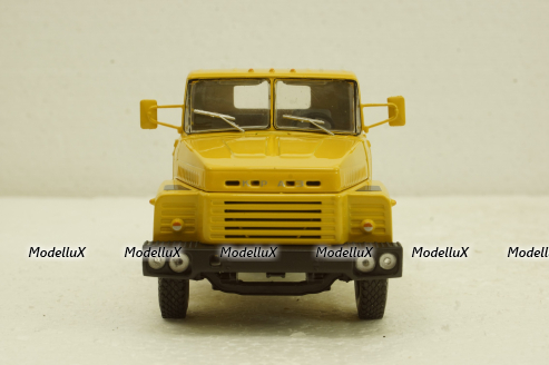 Краз-252 тягач 1980 желтый, Н779, Наш Автопром 1:43