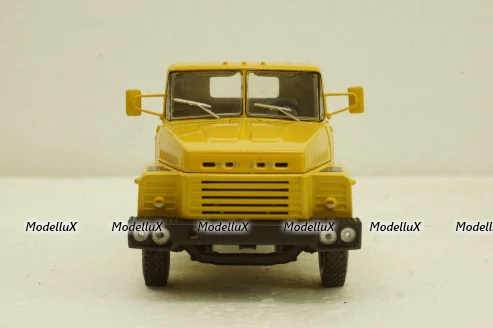 Краз-252 тягач 1980 желтый, Н779, Наш Автопром 1:43