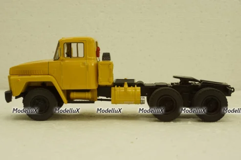 Краз-252 тягач 1980 желтый, Н779, Наш Автопром 1:43
