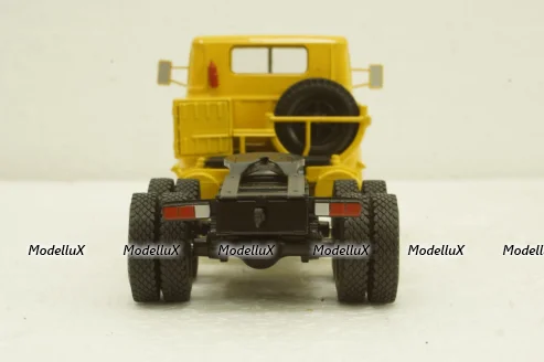 Краз-252 тягач 1980 желтый, Н779, Наш Автопром 1:43