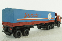 Камаз-5410 с п/прицепом с тентом , Элекон 1:43