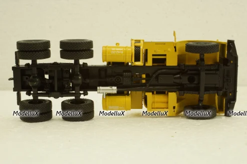 Краз-252 тягач 1980 желтый, Н779, Наш Автопром 1:43