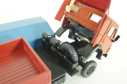 Камаз-5410 с п/прицепом с тентом , Элекон 1:43