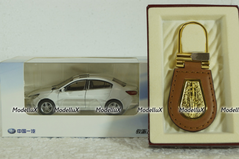 Junpai A70, white, China  1:43 + брелок