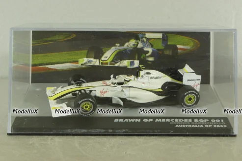 Brawn GP Mercedes BGP 001, R. Barrichello, GP Australia 2009, Altaya 1:43 Уценка!