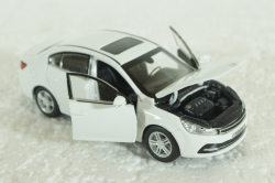 Junpai A70, white, China  1:43