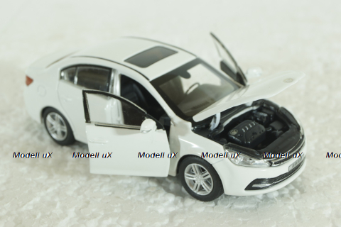 Junpai A70, white, China  1:43 + брелок