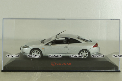 Ford Cougar 1998, silver, Minichamps 1:43 