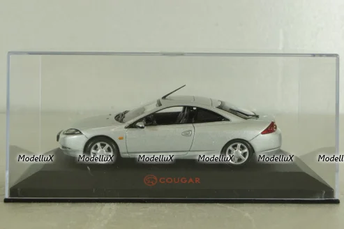 Ford Cougar 1998, silver, Minichamps 1:43 
