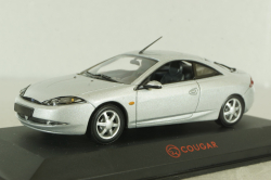 Ford Cougar 1998, silver, Minichamps 1:43 