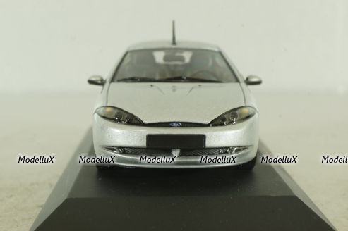 Ford Cougar 1998, silver, Minichamps 1:43 