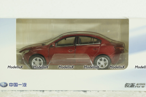 Junpai A70, red, China 1:43