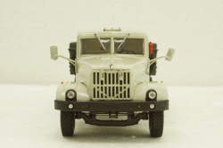 Краз-257 бортовой, 1989 серый/зеленый, Н203, Наш Автопром 1:43