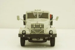 Краз-257 бортовой, 1989 серый/зеленый, Н203, Наш Автопром 1:43