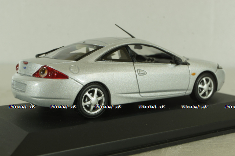 Ford Cougar 1998, silver, Minichamps 1:43