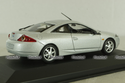 Ford Cougar 1998, silver, Minichamps 1:43 
